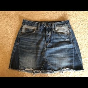 American Eagle Denim Mini Skirt